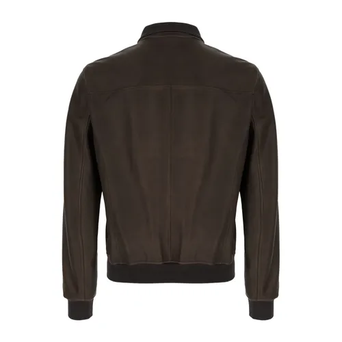 Jackets > Leather Jackets - - Stewart - Modalova
