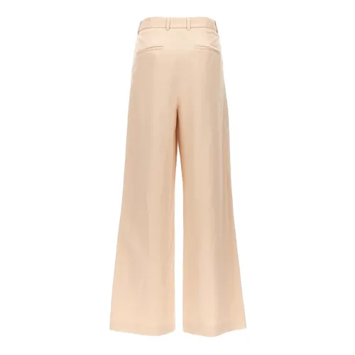 Trousers > Wide Trousers - - Loulou Studio - Modalova