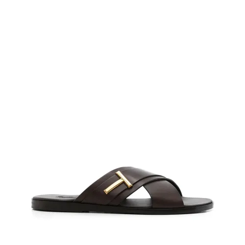 Shoes > Flip Flops & Sliders > Sliders - - Tom Ford - Modalova