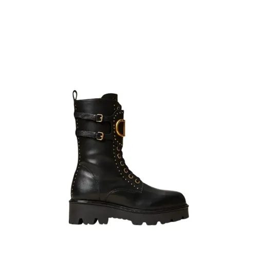 Shoes > Boots > Lace-up Boots - - Twinset - Modalova
