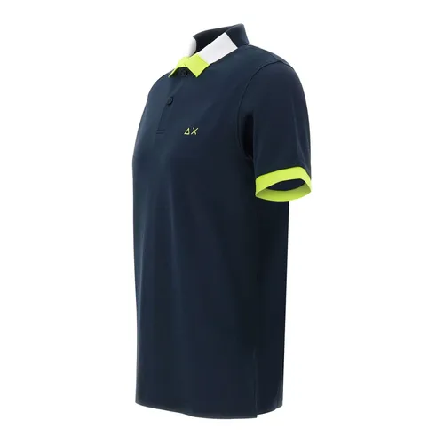 Sun68 - Tops > Polo Shirts - Blue - Sun68 - Modalova