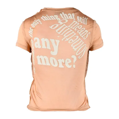 Diesel - Tops > T-Shirts - Beige - Diesel - Modalova