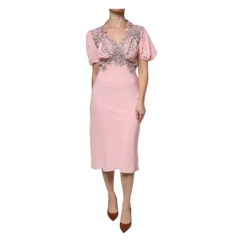 Dresses > Day Dresses > Midi Dresses - - Ermanno Scervino - Modalova