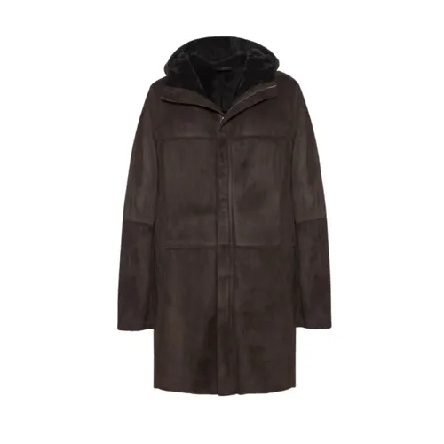 Gimo's - Coats > Parkas - Brown - Gimo's - Modalova