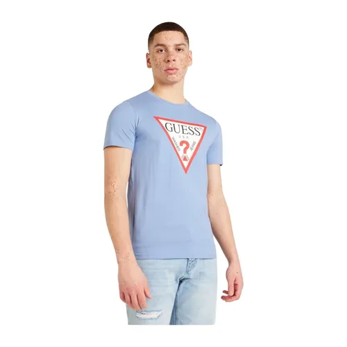Guess - Tops > T-Shirts - Blue - Guess - Modalova