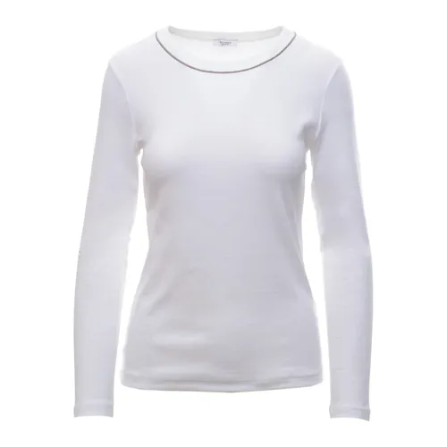 Tops > Long Sleeve Tops - - Peserico - Modalova