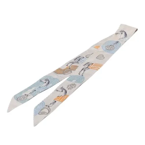 Pre-owned > Pre-owned Accessories > Pre-owned Scarves - - Hermès Vintage - Modalova