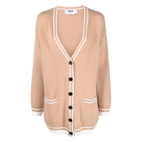 Knitwear > Cardigans - - Msgm - Modalova