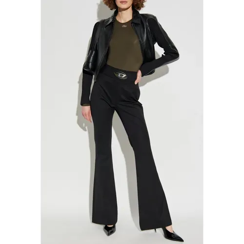 Jackets > Leather Jackets - - Diesel - Modalova