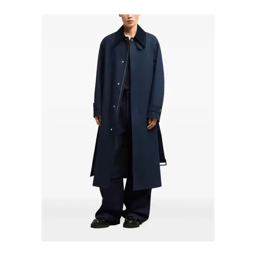Coats > Belted Coats - - Ami Paris - Modalova
