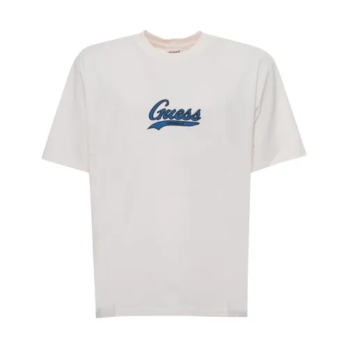 Guess - Tops > T-Shirts - White - Guess - Modalova