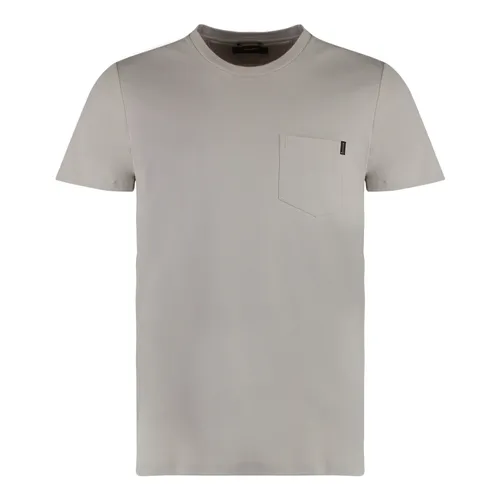 Moorer - Tops > T-Shirts - Gray - Moorer - Modalova