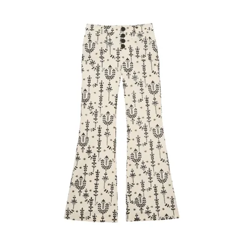 Trousers > Wide Trousers - - Ines de la Fressange Paris - Modalova