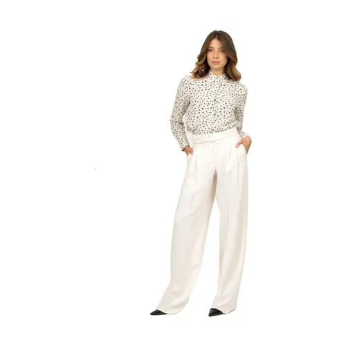 Trousers > Wide Trousers - - Max Mara Studio - Modalova
