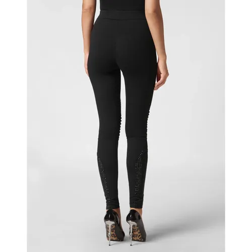 Trousers > Leggings - - Philipp Plein - Modalova