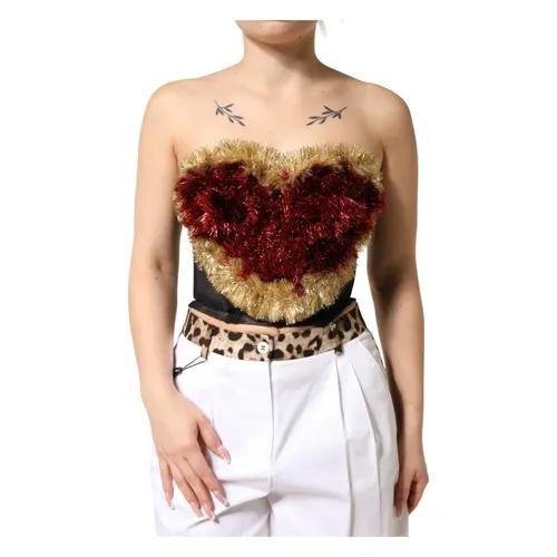 Tops > Sleeveless Tops - - Dolce & Gabbana - Modalova