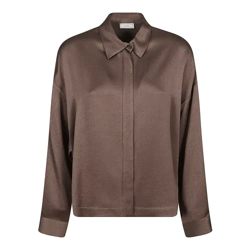 Blouses & Shirts > Shirts - - Peserico - Modalova