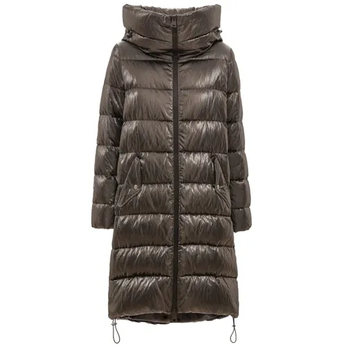 Herno - Coats > Parkas - Gray - Herno - Modalova
