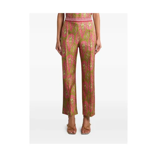 Trousers > Cropped Trousers - - Etro - Modalova