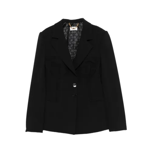 Jackets > Blazers - - Elisabetta Franchi - Modalova