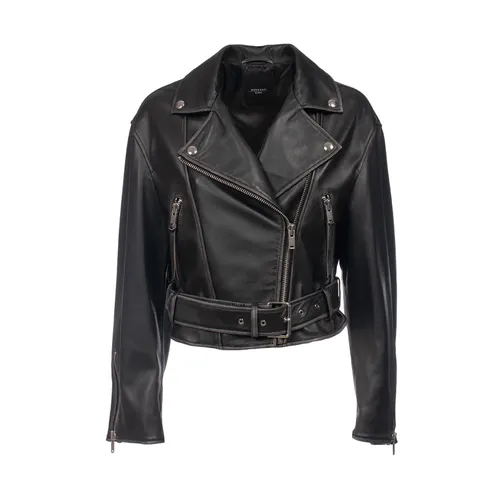 Jackets > Leather Jackets - - Max Mara Weekend - Modalova