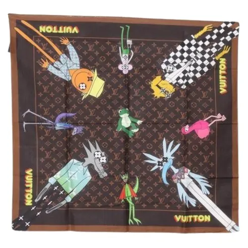 Pre-owned > Pre-owned Accessories > Pre-owned Scarves - - Louis Vuitton Vintage - Modalova