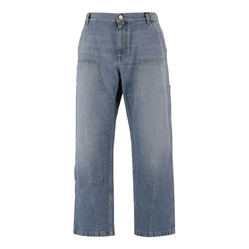 Jeans > Straight Jeans - - Versace - Modalova