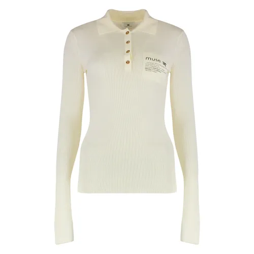 Knitwear > Round-neck Knitwear - - Elisabetta Franchi - Modalova