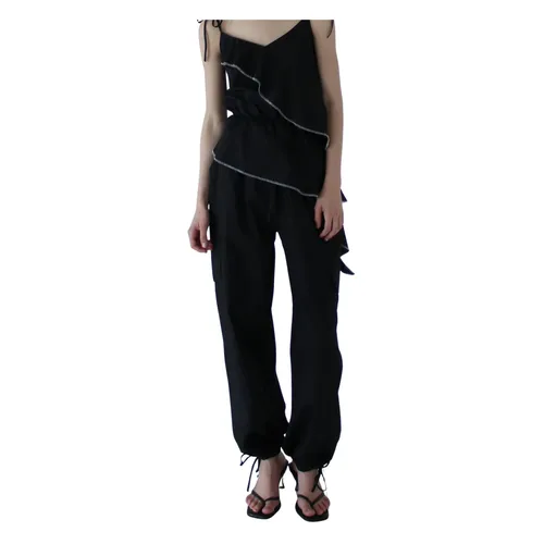 Trousers > Straight Trousers - - Designers Remix - Modalova