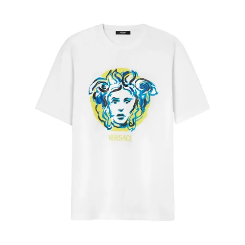 Versace - Tops > T-Shirts - White - Versace - Modalova
