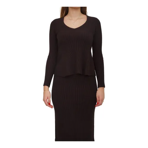 Knitwear > V-neck Knitwear - - Twinset - Modalova