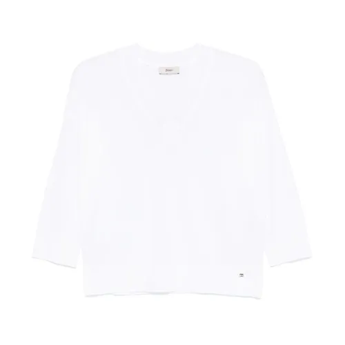 Knitwear > V-neck Knitwear - - Herno - Modalova