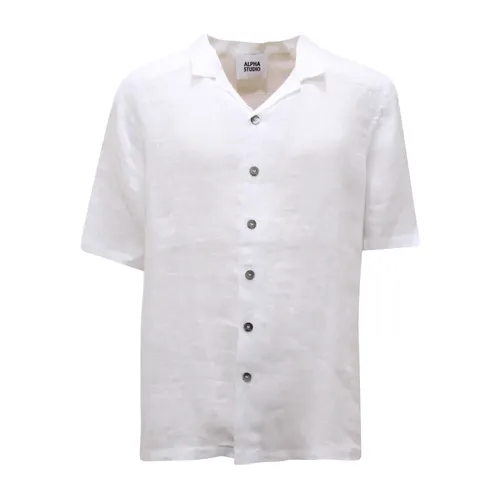Shirts > Short Sleeve Shirts - - Alpha Studio - Modalova