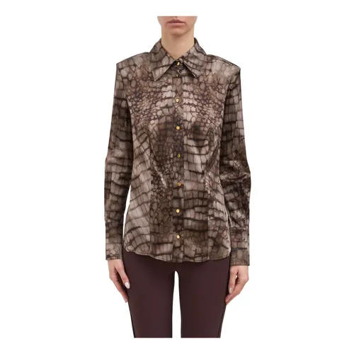 Blouses & Shirts > Shirts - - Elisabetta Franchi - Modalova
