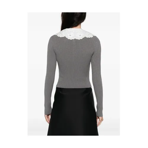Knitwear > Round-neck Knitwear - - Self Portrait - Modalova