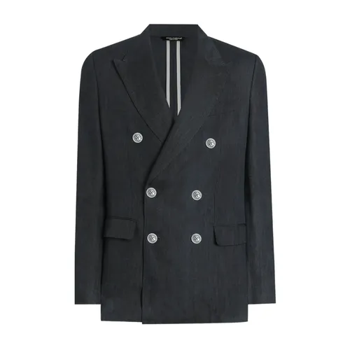 Suits > Formal Blazers - - Dolce & Gabbana - Modalova