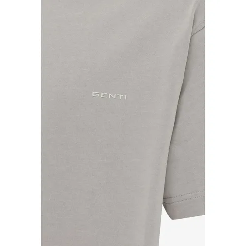 Genti - Tops > T-Shirts - Gray - Genti - Modalova