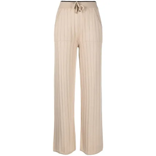 Trousers > Wide Trousers - - Lorena Antoniazzi - Modalova