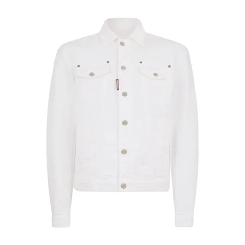 Jackets > Denim Jackets - - Dsquared2 - Modalova