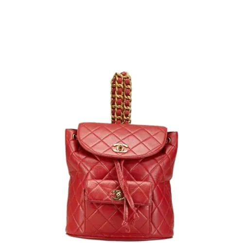 Pre-owned > Pre-owned Bags > Pre-owned Backpacks - - Chanel Vintage - Modalova