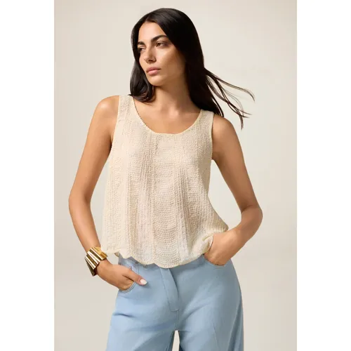 Tops > Sleeveless Tops - - Oltre - Modalova