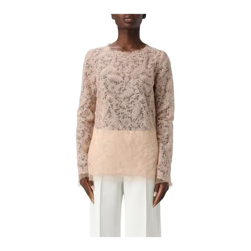 Knitwear > Round-neck Knitwear - - Ermanno Scervino - Modalova