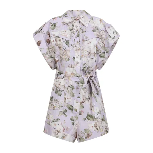 Jumpsuits & Playsuits > Playsuits - - Zimmermann - Modalova