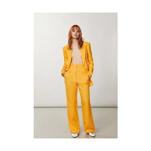 Trousers > Wide Trousers - - Patrizia Pepe - Modalova