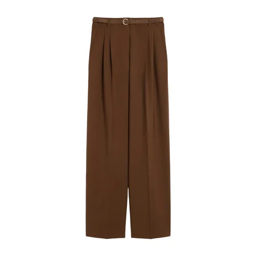 Trousers > Wide Trousers - - Max Mara Studio - Modalova