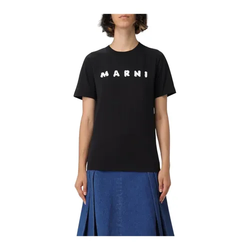 Marni - Tops > T-Shirts - Black - Marni - Modalova