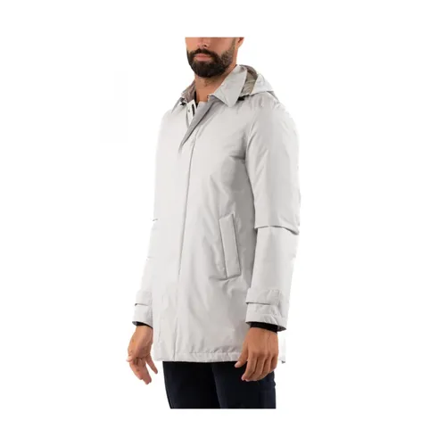 Herno - Coats > Parkas - Blue - Herno - Modalova