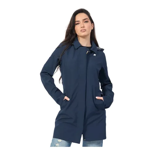 K-Way - Coats > Parkas - Blue - K-Way - Modalova
