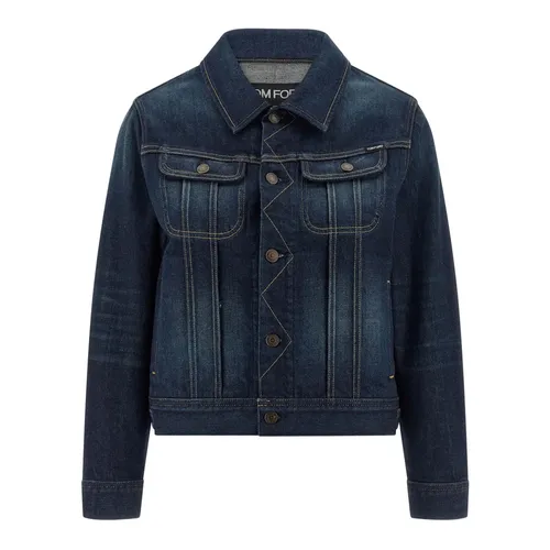 Jackets > Denim Jackets - - Tom Ford - Modalova