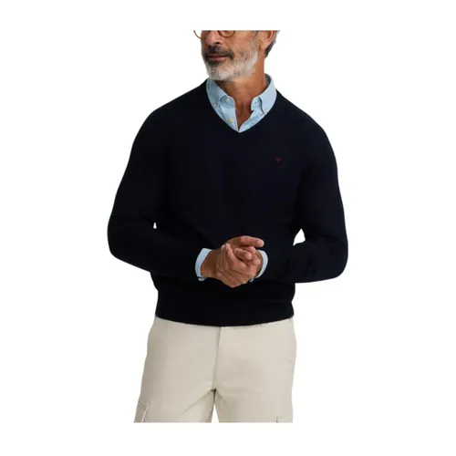 Knitwear > V-neck Knitwear - - Silbon - Modalova